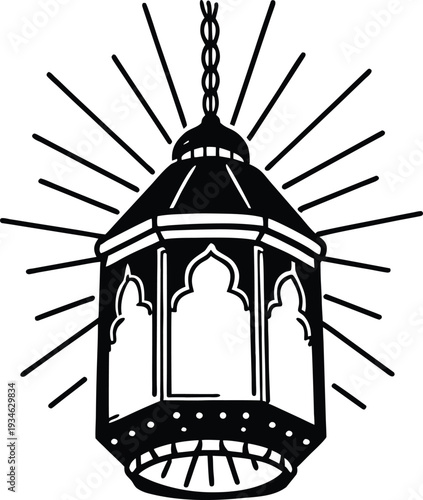 Islamic Lantern Fanous Silhouette