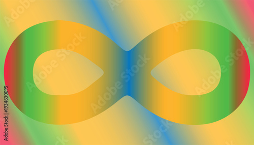  abstract colorful background, Autism pride symbol World autism awareness day concept. on abstract Colorful background. Symbol of autism