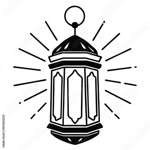 Islamic Lantern Fanous Silhouette