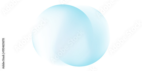 Gradient background, color gradation circle with grain noise texture, vector abstract watercolor holographic blur. Color gradient soft blend mesh of blue iridescent colors