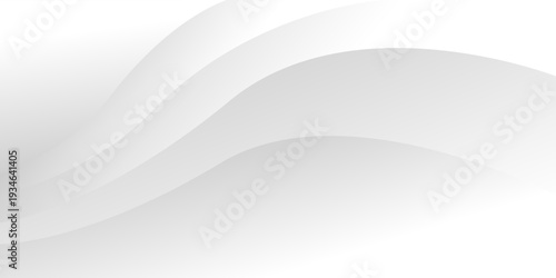 Abstract white and gray line wave layer background. texture white pattern. vector illustration