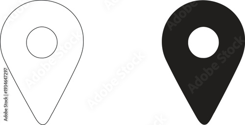 Open Book and Document Page Line Icons for Education Learning and Office File Management 4k