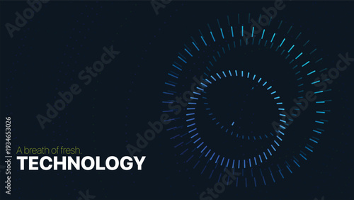 Modern futuristic glowing grid globe