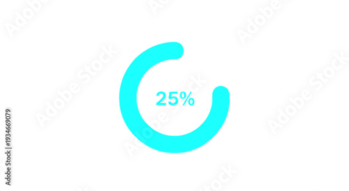 25 percent discount offer sign.