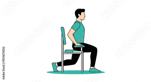 Chair Assisted Exercise Demonstration: A Simple Fitness Routine for Strength and Flexibility