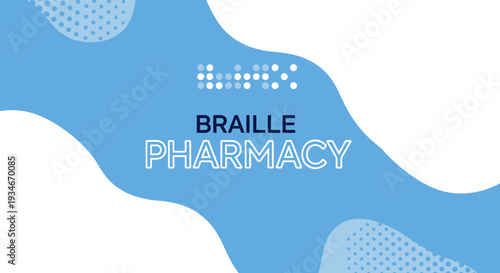 Braille Pharmacy Conceptual Design for Accessible Healthcare with Visual Appeal