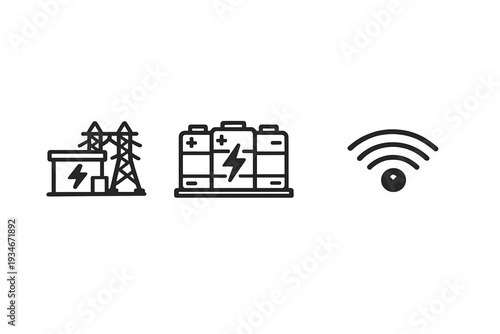 Energy production and storage with wireless connectivity in modern
