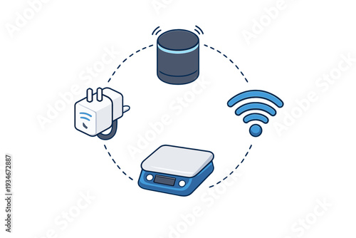 Smart home devices connect together for seamless automation and