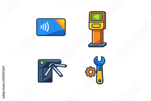 Various types of contactless payment tools and devices for