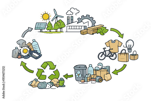 Understanding the recycling process and its impact on the environment