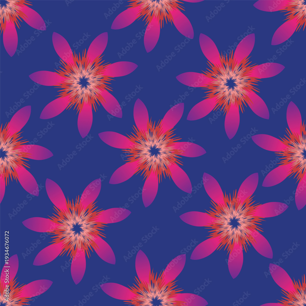 Fototapeta premium seamless floral pattern