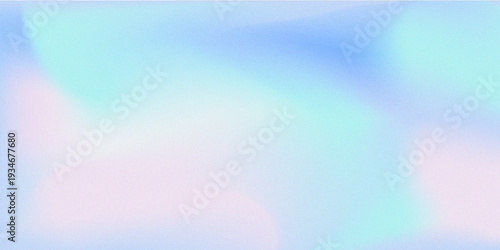 Photos Aqua and Lavender Dreamy Gradient Background with Soft Iridescent Effect