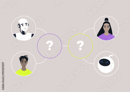 A vibrant human-robot tournament bracket, enthusiastic participants engage with cutting-edge technology, showcasing their inventive skills in a thrilling display of skill and teamwork.