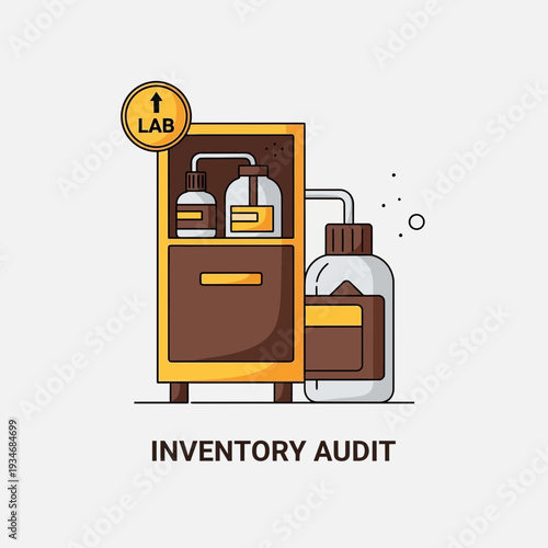 Conceptual Laboratory Inventory System: Data Analysis and Asset Management Illustrated