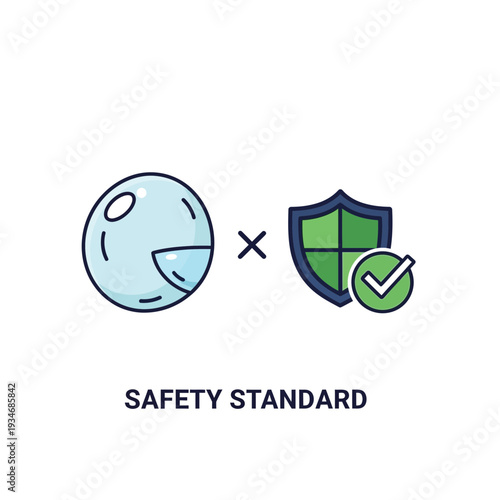 Conceptual Illustration Depicting Quality Assurance and Safety Protocols for Compliance
