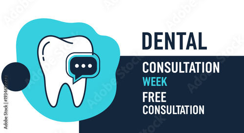 Dental Consultation Week Illustration: Free Consults And Tooth Health Awareness Promotion