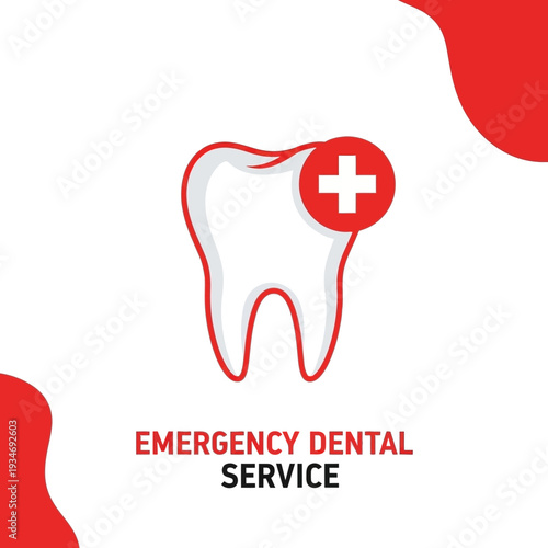 Dental Emergency Services: A Clear Icon Depicting Urgent Tooth Care and Medical Assistance