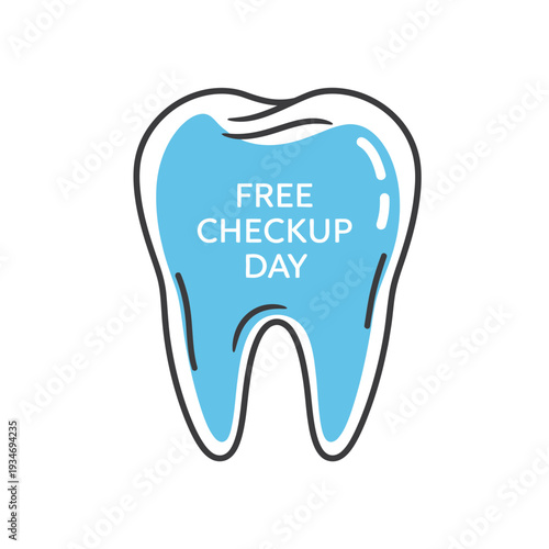 Dental Health Awareness Campaign: Free Checkup Day Promoting Oral Care and Wellness