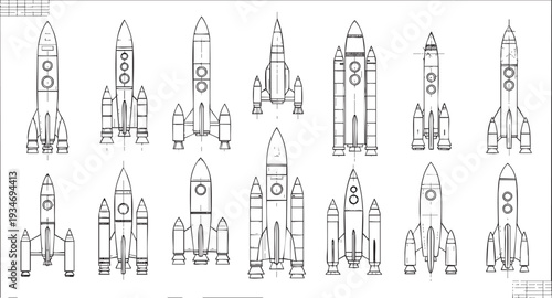 satellite, space, aerospace, engineering, blueprint, schematic, technical-drawing, vector, technology, design, communication, solar-panels, antenna, orbit, cad, space-exploration, research, science, i
