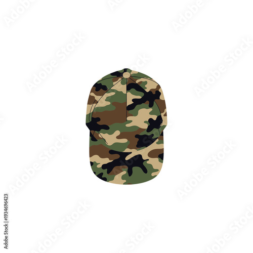 Camouflage Beanie Hat for Outdoor Activities.