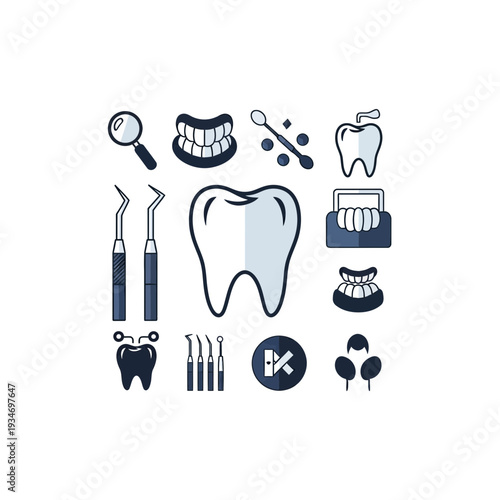 Dental Iconography: A Comprehensive Collection of Tooth and Oral Healthcare Symbolism