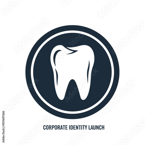 Dental Iconography Representing Oral Hygiene And Professional Healthcare Services Promotion