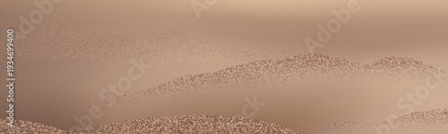 Abstract desert dune podium landscape background.