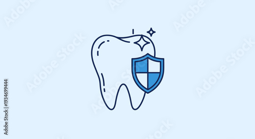 Dental Protection: A Sparking Icon of Tooth Safety and Oral Hygiene for Health