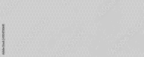 Light gray mesh net pattern background with subtle distressed texture, minimal abstract design for modern layouts.