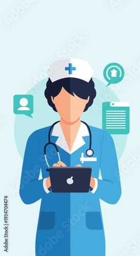 Digitized Healthcare: A Nurse Navigating Modern Medical Communication and Information Systems
