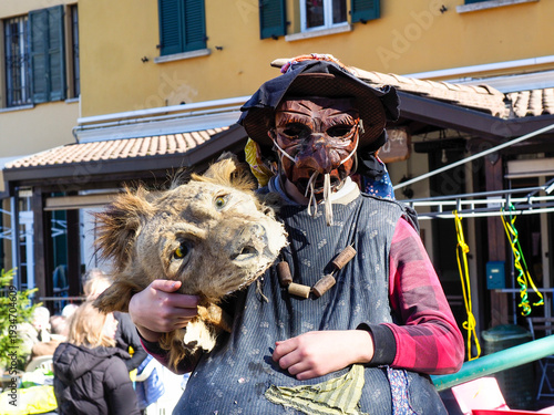 Schignano Carnival, a traditional and historic event that represents the ugly and the beautiful.