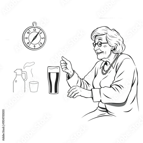 A 78-year-old woman winning at a trivia night at a bar, competitive, sharp mind, social active aging