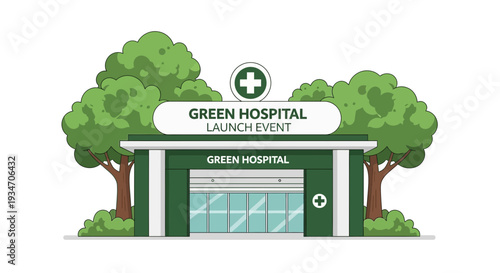 Eco-Friendly Hospital Launch Event: Celebrating Green Healthcare And Wellness