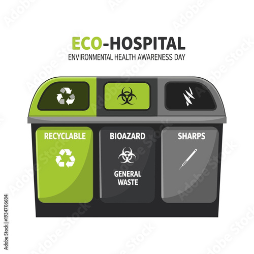 Eco-Friendly Hospital Waste Segregation System Emphasizing Environmental Health Awareness