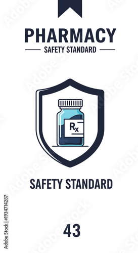 Essential Pharmacy Safety Standard: A Digital Illustration Highlighting Medication Protocols and