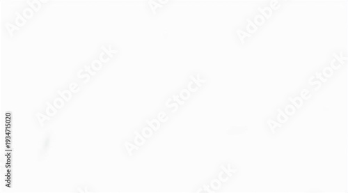 Abstract light streaks, diffused and glowing on a pure white background