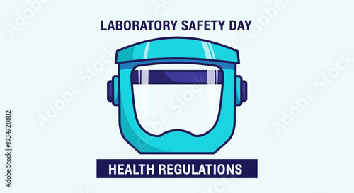 Graphic Display of Laboratory Safety and Health Regulations for Workplace Awareness