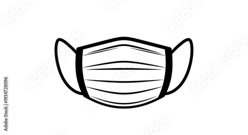 Surgical Face Mask for Protection.