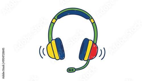 Headset Wireless Headphones with Microphone for Customer Support Call Center and Cyber Monday Sale