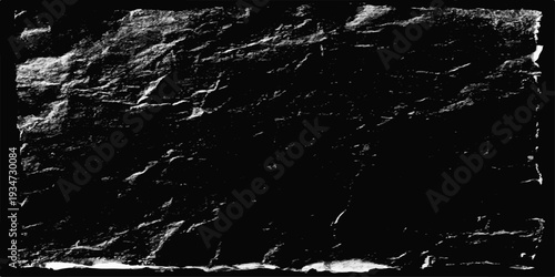 A vintage grunge background featuring a black ink splat and liquid paint splashes over a rough textured surface with cold blue ice patterns and wet nature elements