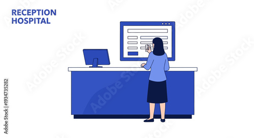 Hospital Receptionist: Digital Data Entry and Patient Information Management