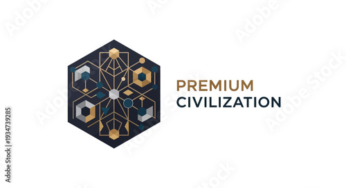 Premium Civilization Logo Design Concept.
