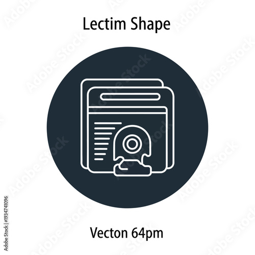Vector illustration of a floppy disk.