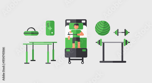 Illustrated Fitness and Recovery: A Comprehensive Guide to Well-being and Exercise