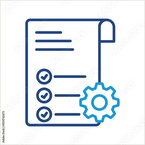 Strategy icon illustration style collection	