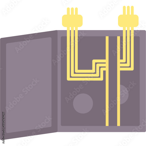 Wall mount enclosure Icon