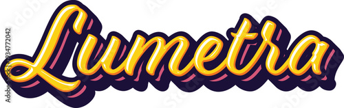lumetra typography lettering  t shirt lettering vector file.