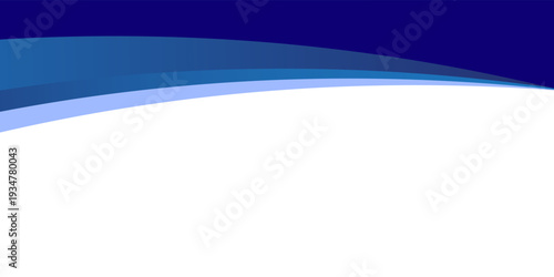 Blue Wave on White Background modern white and blue Abstract background