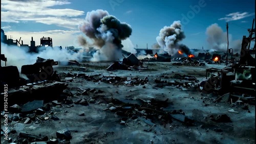 Destruction and Conflict Zone