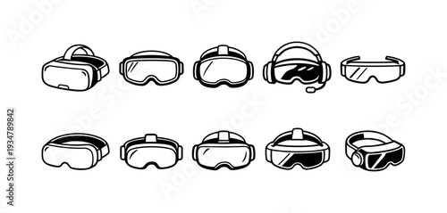 Finance, banking outline icon set. economy, money management icons outline collection